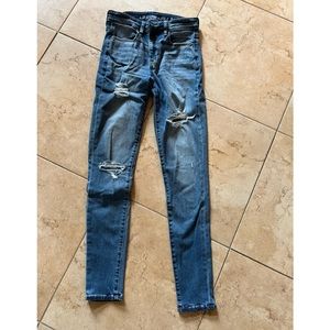 American eagle next level stretch jeans hi rise jegging size 6 NWT